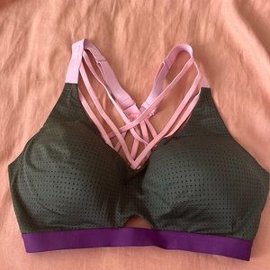 Strappy sports bra